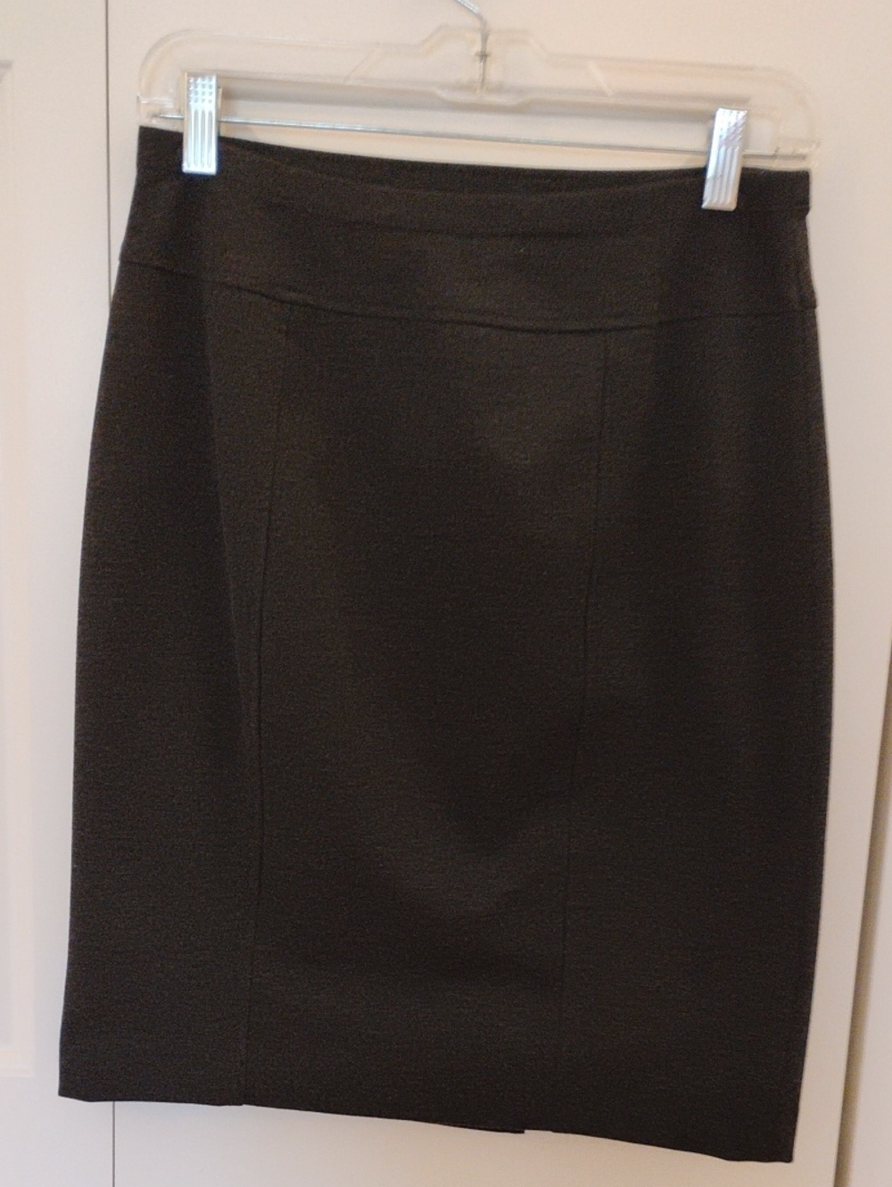 Ellen Tracy Small Charcoal Pencil Skirt